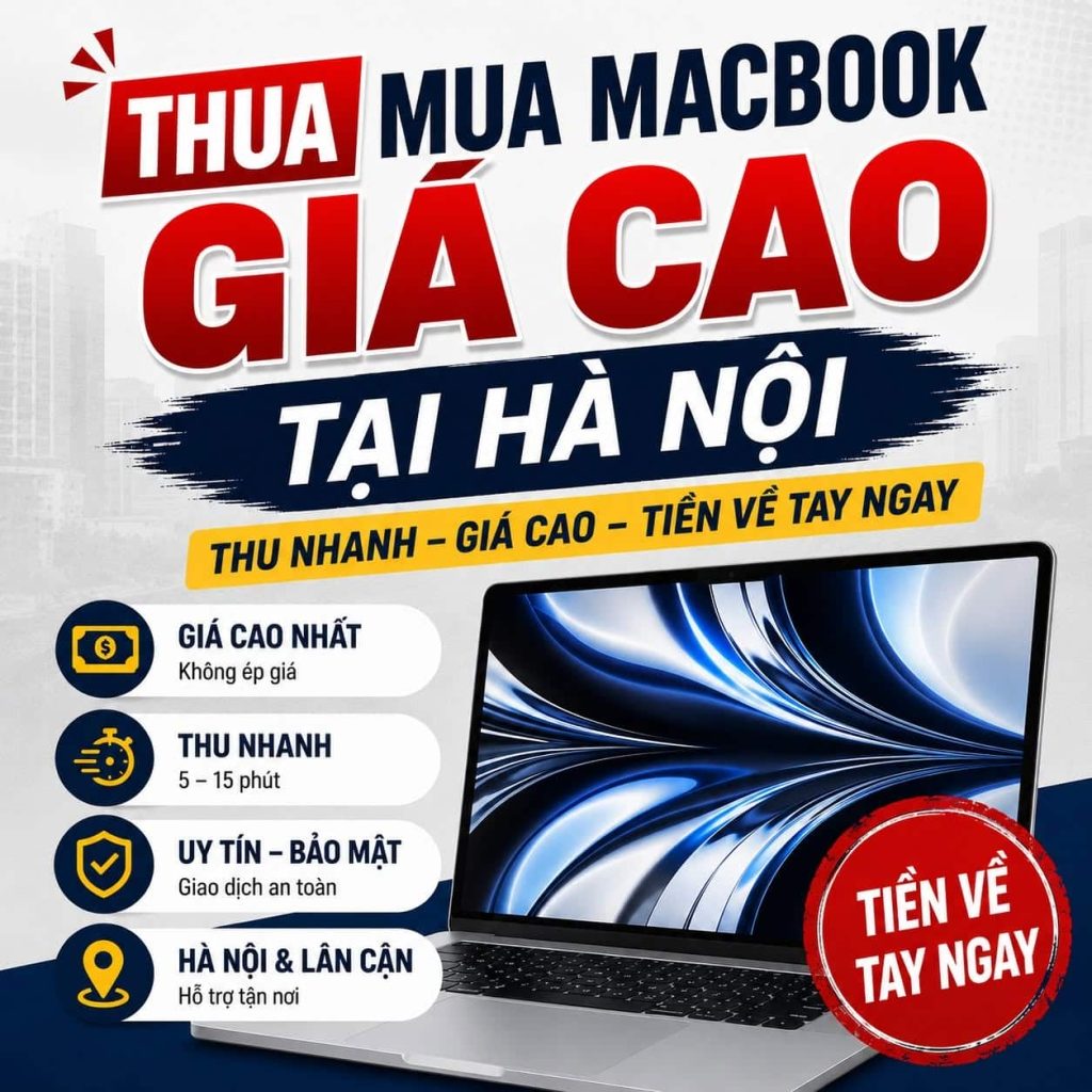 thu mua macbook cũ giá cao tại hà nội